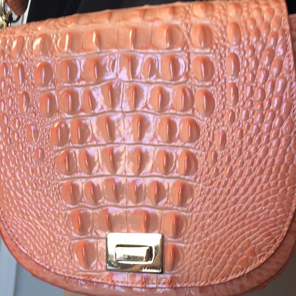 BRAHMIN CROSSBODY CROC EFFECT BAG - Picture 7 of 7
